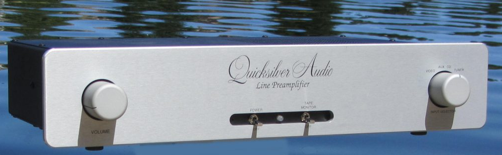 Quicksilver Audio - Line Stage Preamp Front