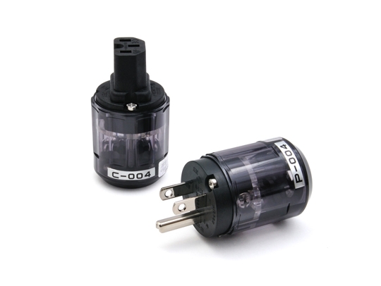 Oyaide P004 and C004 - Hi End Audio Plugs and IEC Connectors